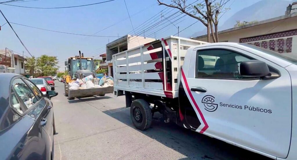 Retiran 220 toneladas de escombro y cacharro además de 2 mil metros de cableado en Santa Catarina