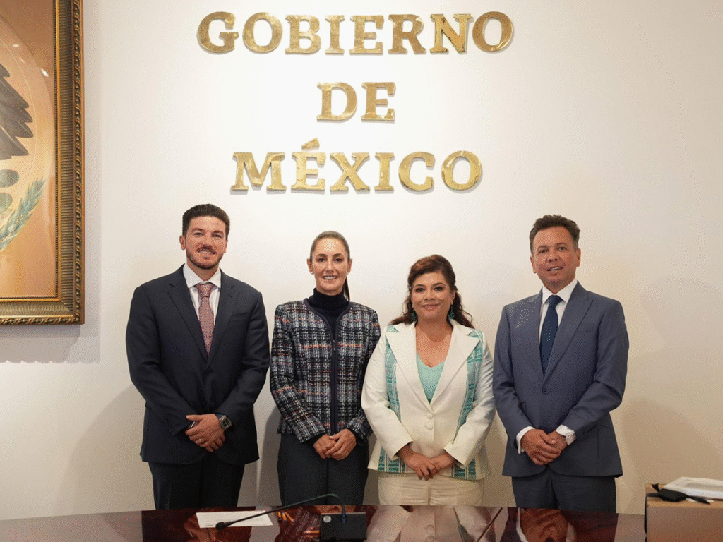 Se reúne Gobernador con la Presidenta Claudia Sheinbaum
