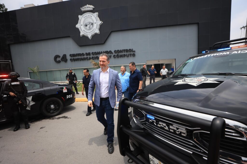 Bajan con programa ESCUDO las cifras delictivas en Monterrey revela Adrián de la Garza