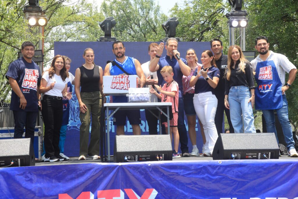 Festeja Monterrey a los padres con evento “Que se arme, papá”