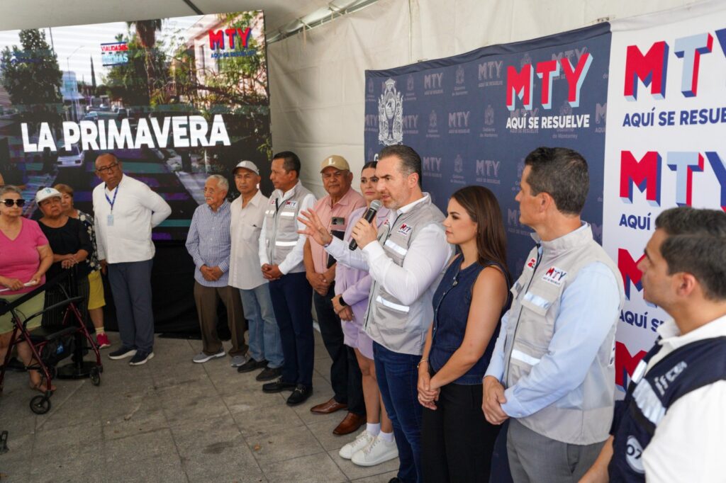 Rehabilita Monterrey pavimento en Av. del Estado e inicia soterramiento de cableado