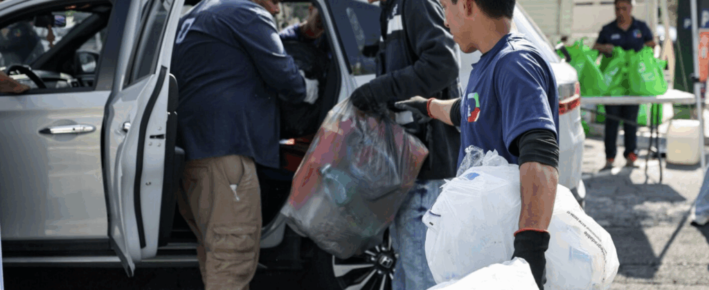 Realizan con éxito tercera edición del “San Pedro Recicla” drive thru
