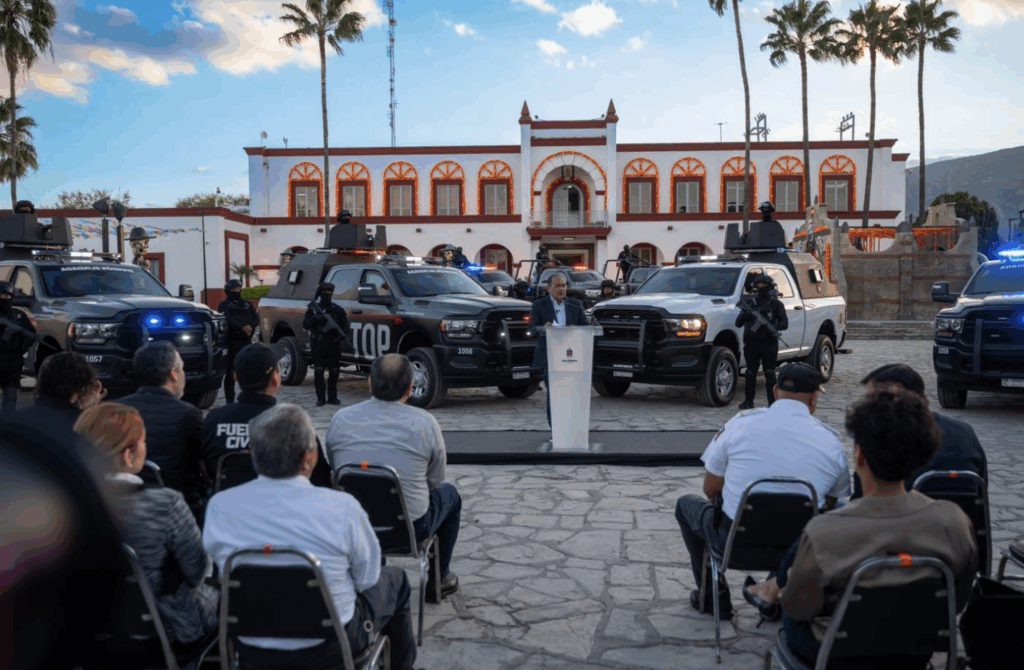 Fortalece Escobedo su modelo de seguridad con nueva División Blindada