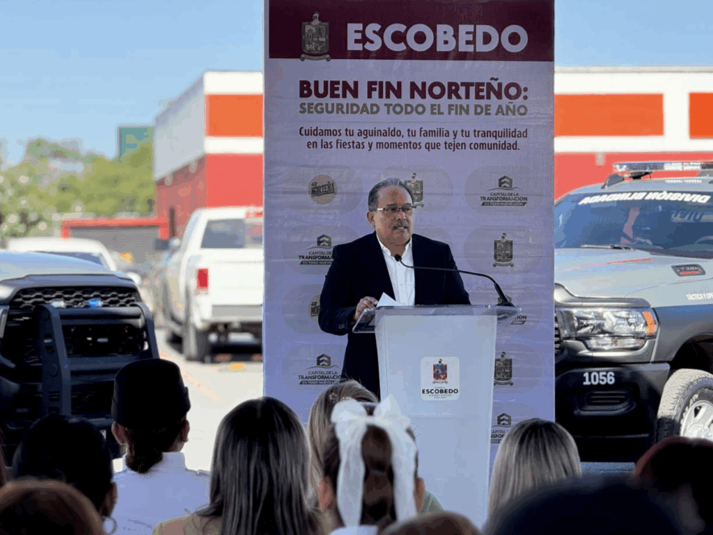 Escobedo activa macro operativo de seguridad “Buen Fin Norteño”