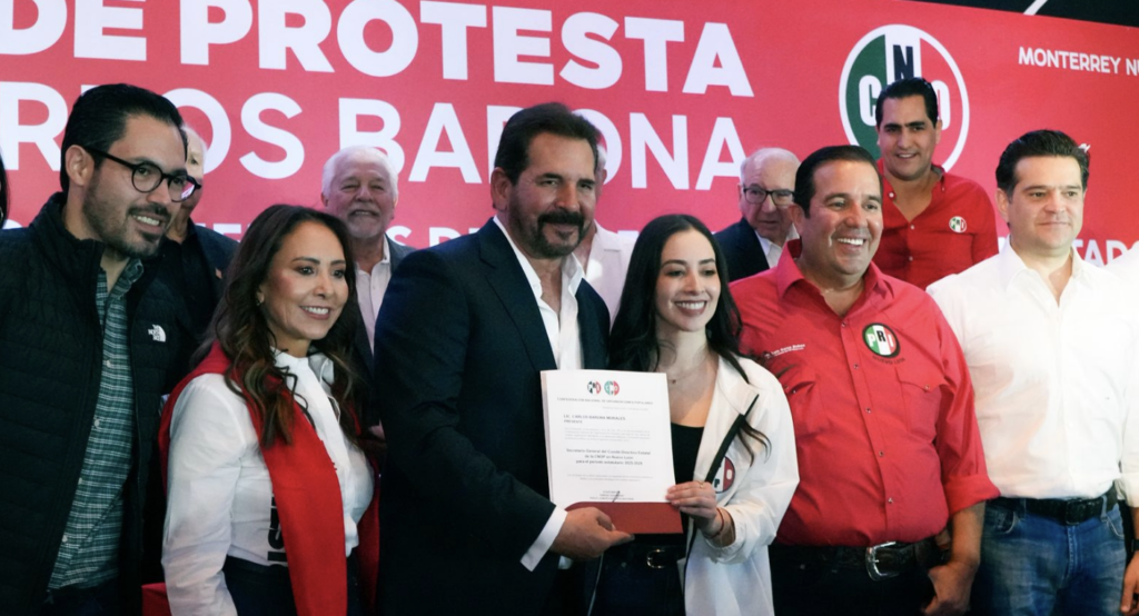 Carlos Barona asume dirigencia estatal de la CNOP