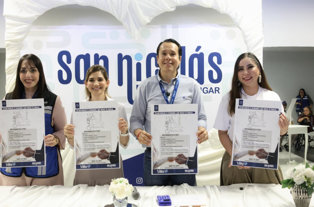 Promueve San Nicolás bodas colectivas