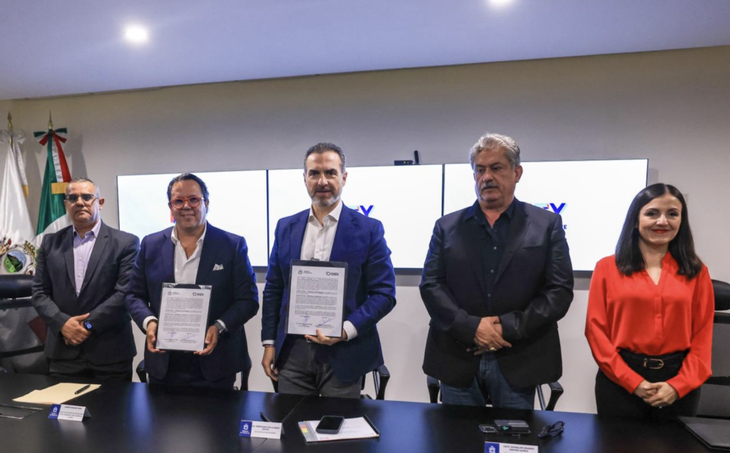 Firman acuerdo de seguridad y movilidad el Gobierno de Monterrey y la empresa DIDI
