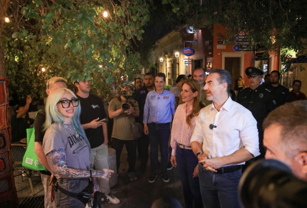 Entrega Adrián de la Garza rehabilitación de Barrio Antiguo, Barrio Bonito