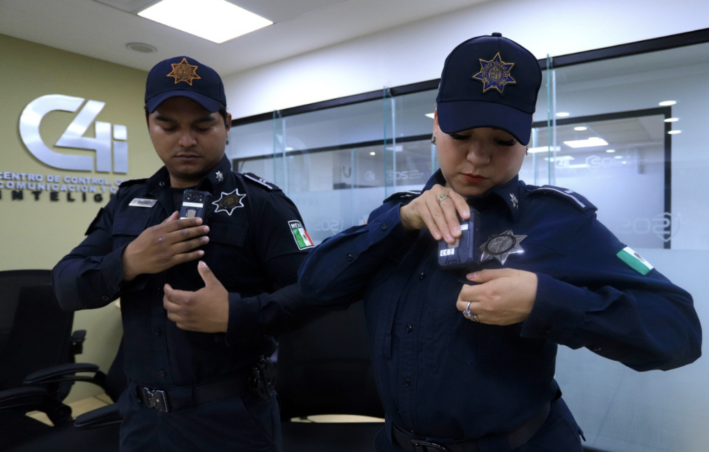 Refuerza Guadalupe táctica policiaca con 300 cámaras corporales