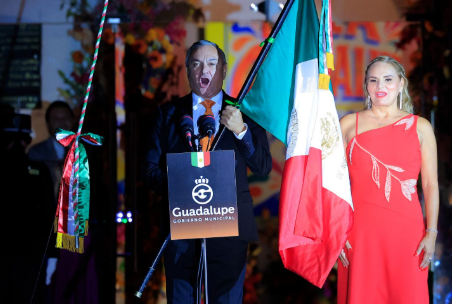 Guadalupe celebra la Independencia de México