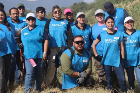Realizan Escobedo y SOSAC jornada de limpieza en el Río Pesquería